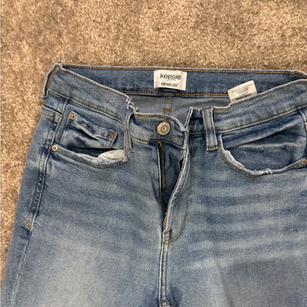 Kensie Blue Women's Jeans - Picture 2 of 6